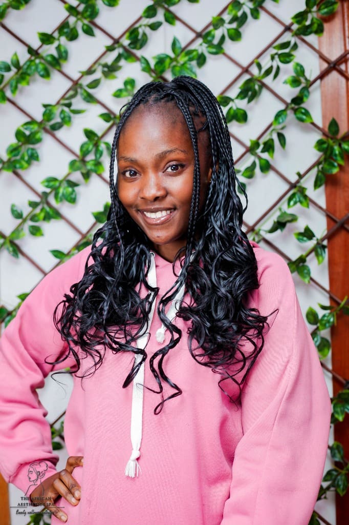 Hair Styling - Braids Front View